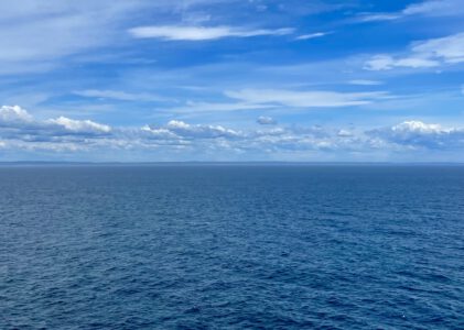 Der erste Seetag
