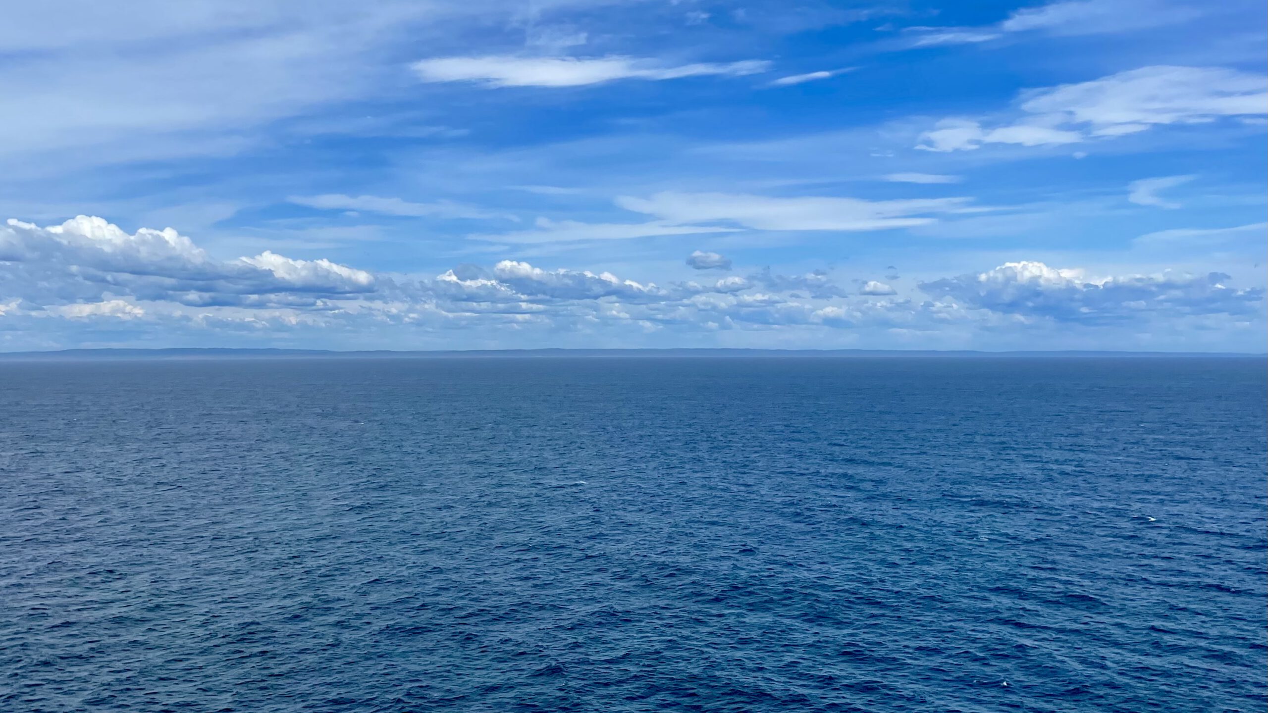 Der erste Seetag