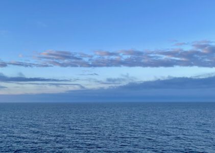 Der zweite Seetag