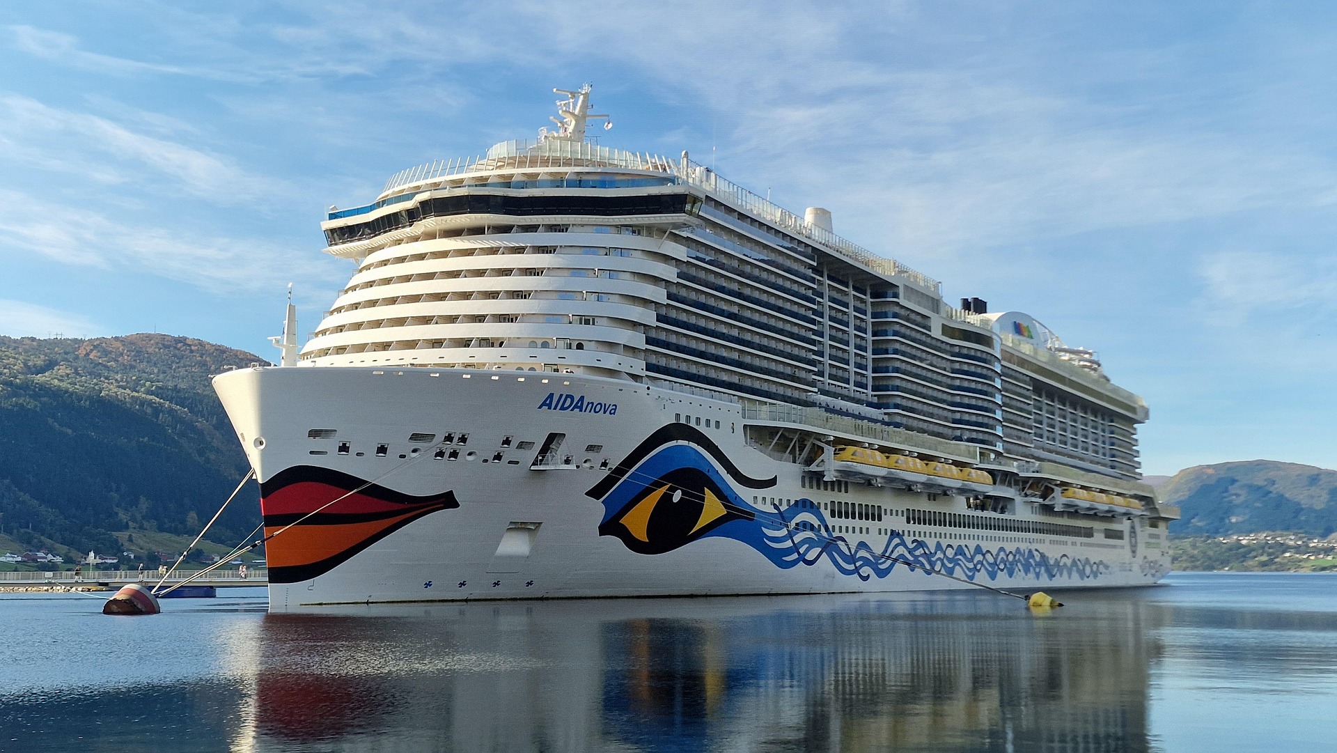 Das Kreuzfahrtschiff